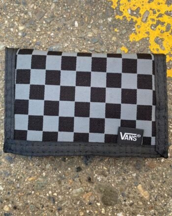 Billetera Vans Black Grey
