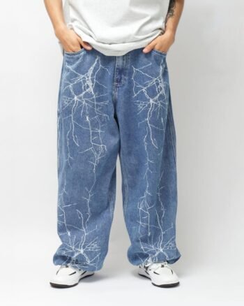 Pantalon CDA Azul Rayos