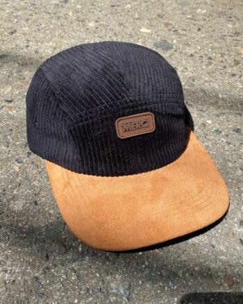 Gorra 5 Paneles Merci - Negro / Marrón