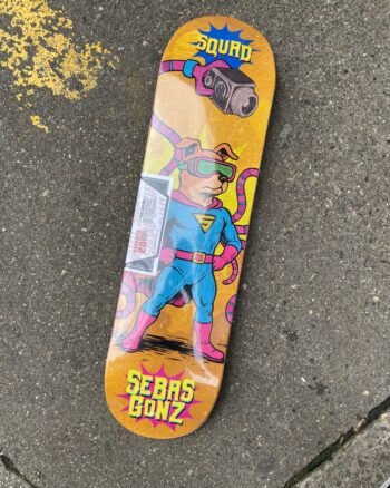 Tabla Squad - Perro loco "Sebas Gonz"