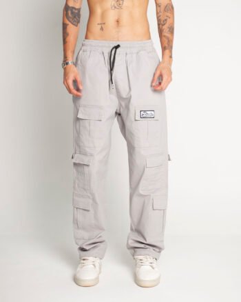 Pantalón Buds Cargo Drill - Gris Claro