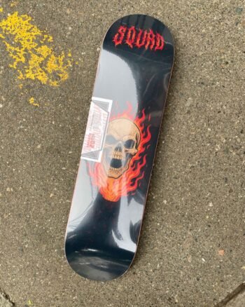 Tabla Squad -Calavera flama