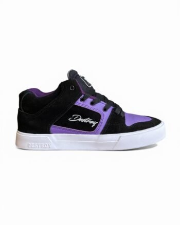 Tenis Destroy Highrise - Negro / Morado