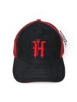 Gorra tipo camionera Helvete- Negro Rojo