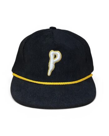 Gorra blanda Pentada Corduroy - Negra