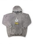 Buzo de capota Manual - Gris Acid Wash