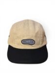 Gorra Amateur 5 paneles corduroy Beige