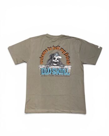 Camiseta Old Skull - Welcome to hell