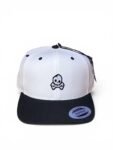 Gorra Skullmonkeys Blaca visera negra